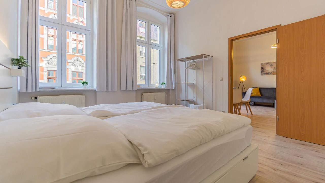 Cityapartment - 53 M², 2 Zimmer, Zentral, Netflix, Kueche, Waschmaschine Cottbus Luaran gambar